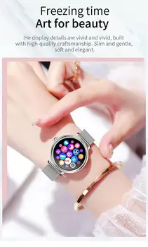 WRWR 2022 NOI pentru Femei de Moda Ceas Inteligent Smartwatch de Lux Pentru Android Apple, Cadou de Crăciun Pentru Soția Iubita Iubitul