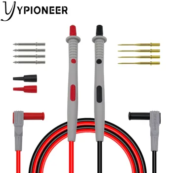 YPioneer P1503 Multimetru Test Duce Kit cu Aligator Clipuri Replacable Sonde Mini Grabber Test Cârlig Clipuri